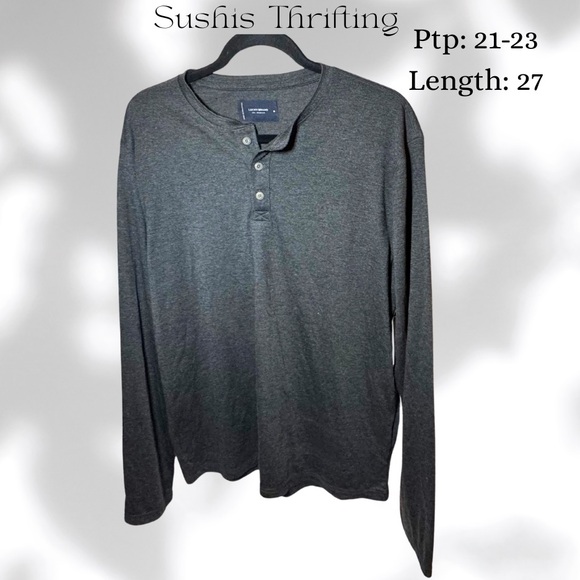 Lucky Brand Other - Lucky Brand Gray Long Sleeve Tee